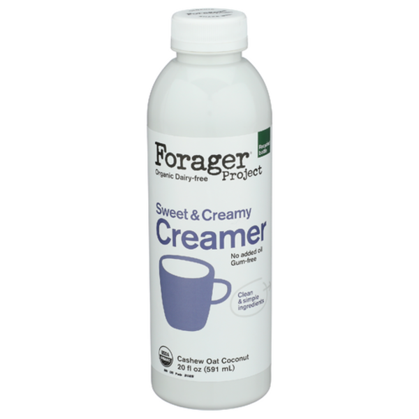Forager Project Organic Sweet & Creamy Cashew Oat Coconut Creamer