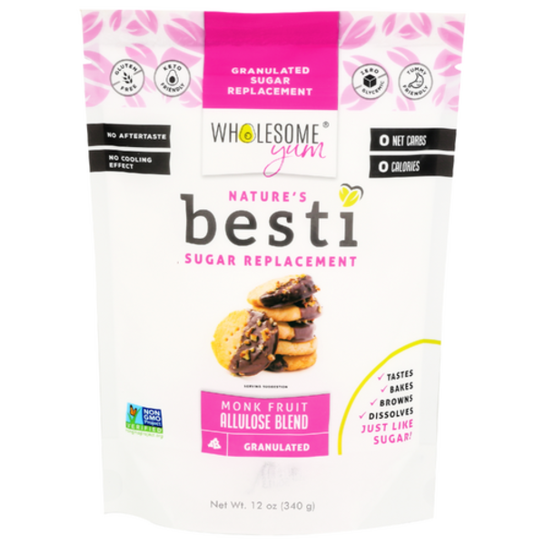 Wholesome Yum Besti Sugar Replacement - Monk Fruit Allulose Blend