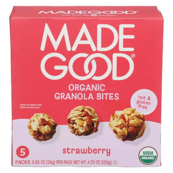 Madegood Organic Strawberry Granola Minis 5 Pack