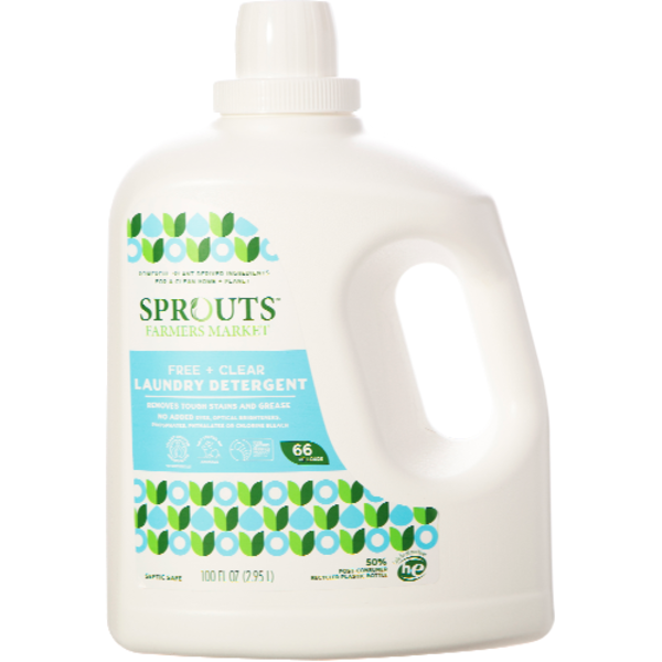 Sprouts Free And Clear Laundry Detergent