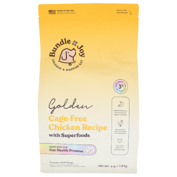 Bundle X Joy Golden Grain Free Chicken Recipe Dry Dog Food