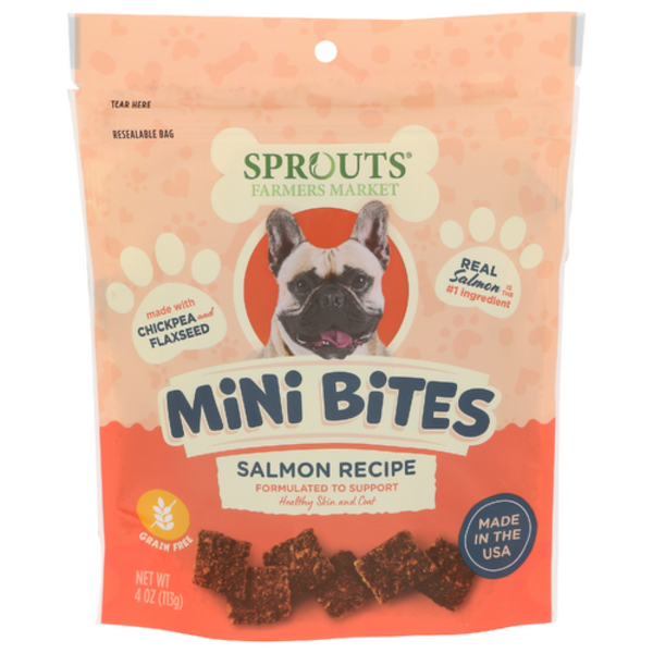 Sprouts Salmon Bites Dog Treats
