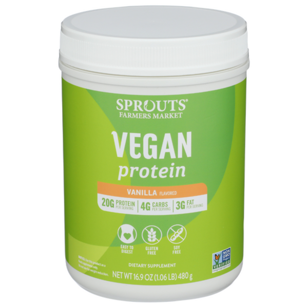 Sprouts Vanilla Vegan Protein