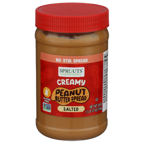 Sprouts No Stir Creamy Peanut Butter
