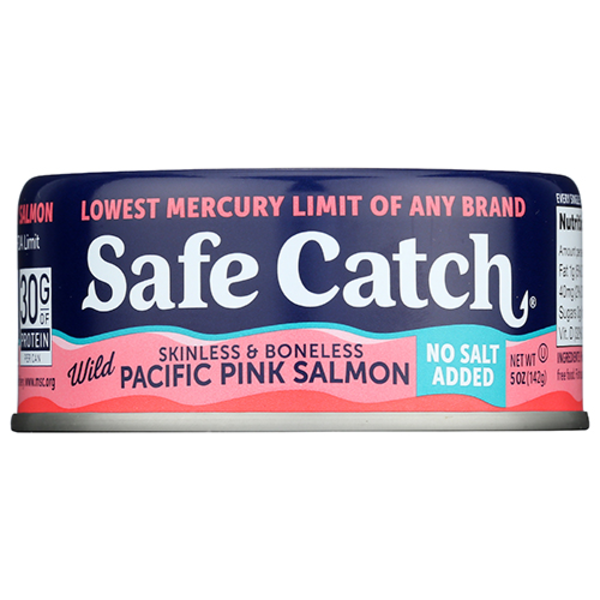 Safe Catch No Salt Added Wild Pacific Pink Salmon