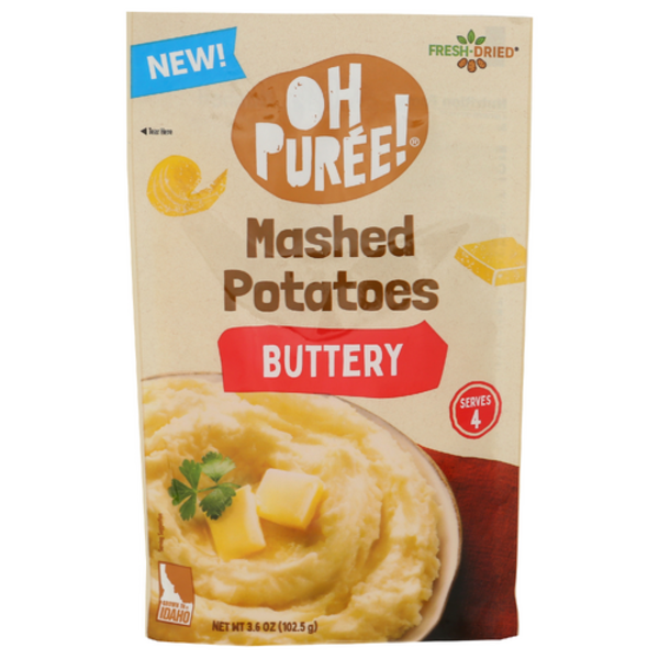 Oh Puree! Buttery Mashed Potatoes
