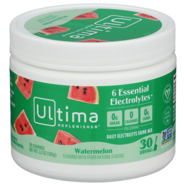 Ultima Replenisher Watermelon Electrolyte Drink Mix 30 Servings