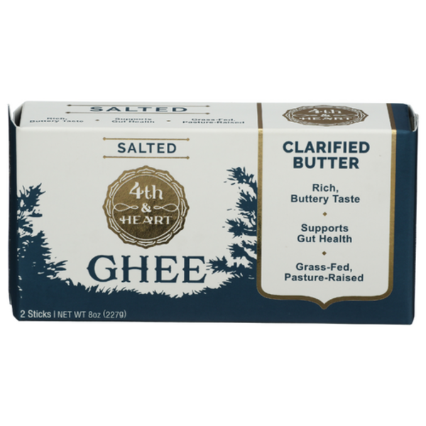 4th & Heart Salted Ghee Clarified Butter 2 Sticks