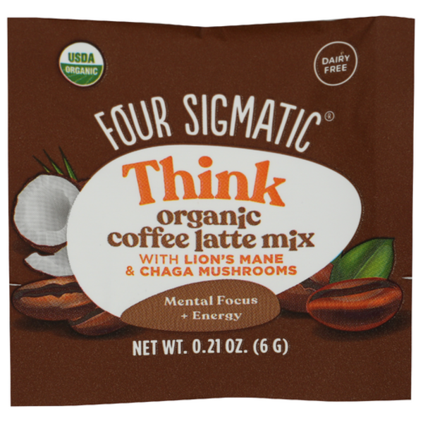 Four Sigmatic Mushroom Coffee Latte Mix with Lion's Mane Packet