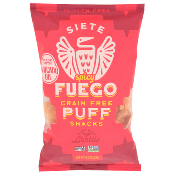 Siete Spicy Fuego Grain Free Puff Snacks