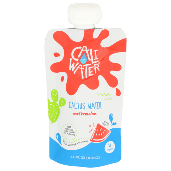 Caliwater Watermelon Cactus Water Pouch