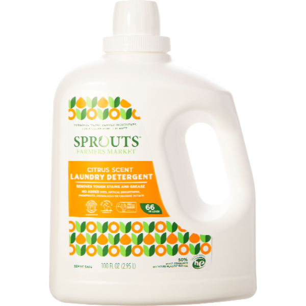 Sprouts Citrus Laundry Detergent