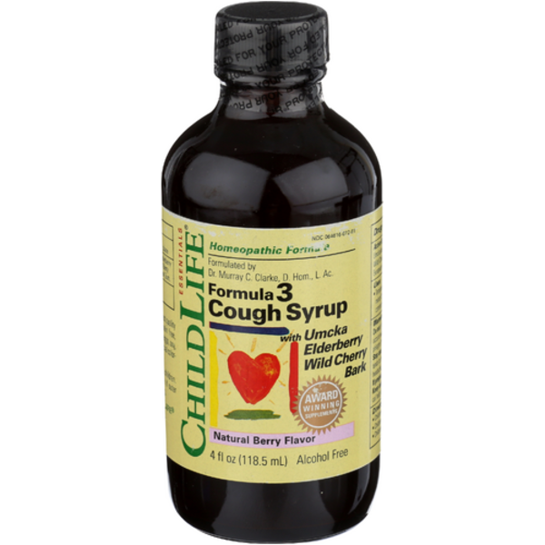 Childlife Formula 3 Cough Syrup Berry