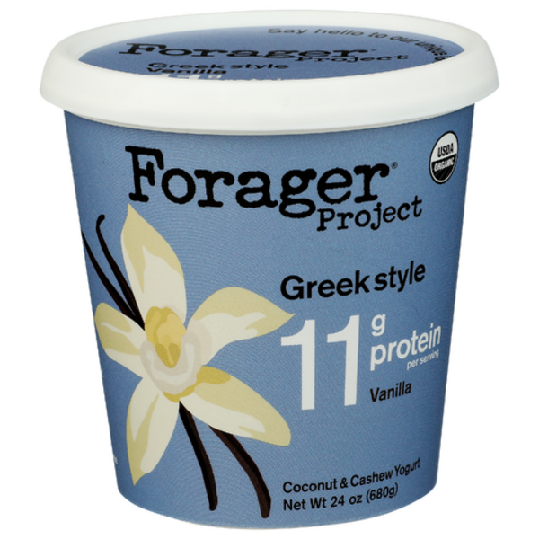 Forager Project Organic Vanilla Greek Style Coconut & Cashew Yogurt