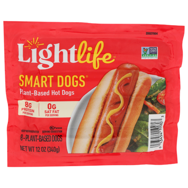 Lightlife Smart Dogs Veggie Hot Dogs