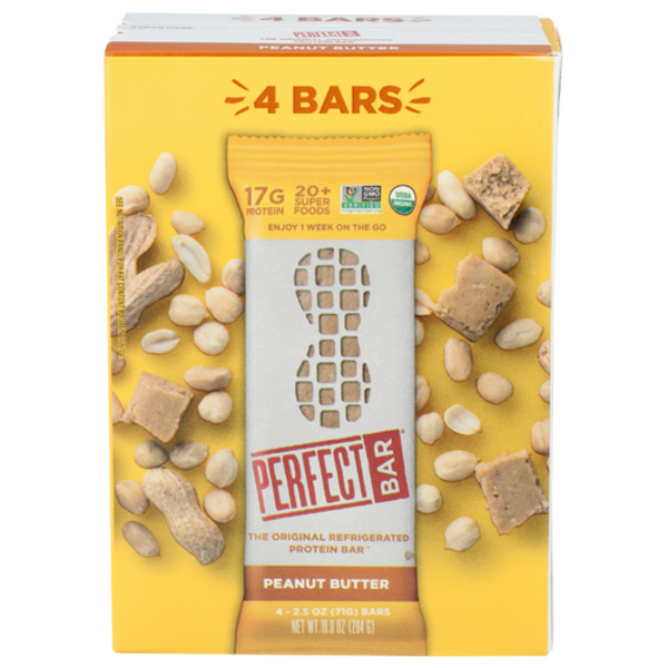 Perfect Bar Organic Peanut Butter Bars 4 Pack
