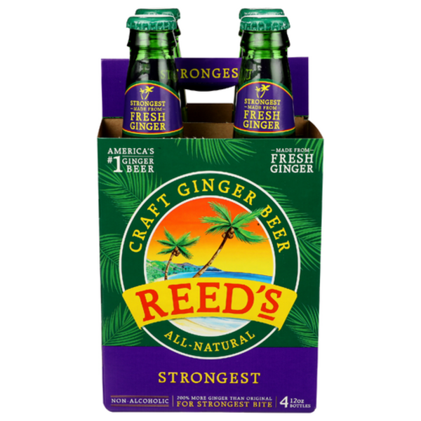 Reed's Strongest Ginger Beer 4 Pack