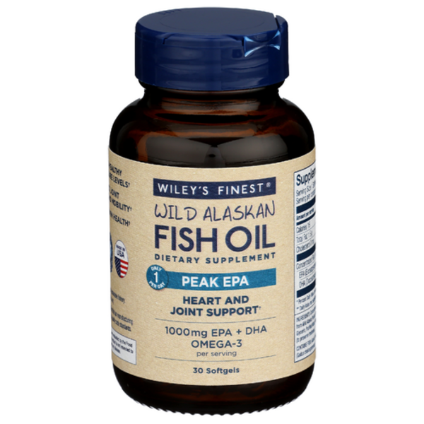 Wiley's Finest Wild Alaskan Fish Oil Peak EPA