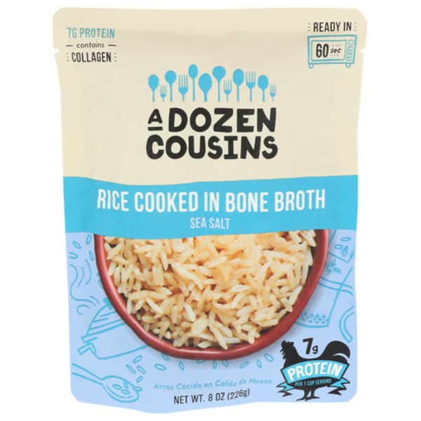 A Dozen Cousins Sea Salt Rice Cooked In Bone Broth