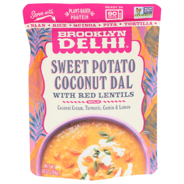Brooklyn Delhi Sweet Potato Coconut Dal With Red Lentils