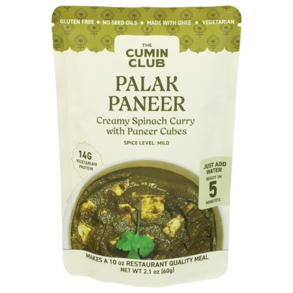 The Cumin Club Indian Food Palak Paneer