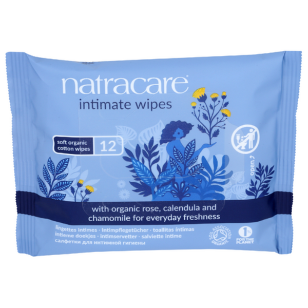 Natracare Cotton Intimate Wipes