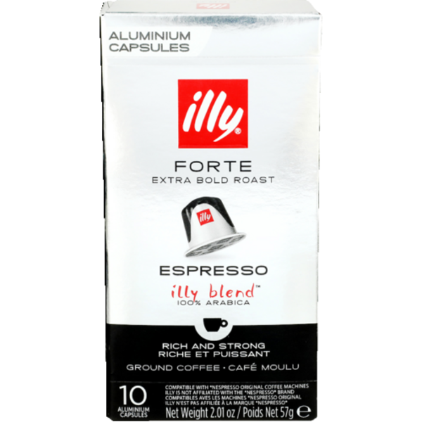 Illy Coffee Forte Espresso Coffee Capsules 10 Pack