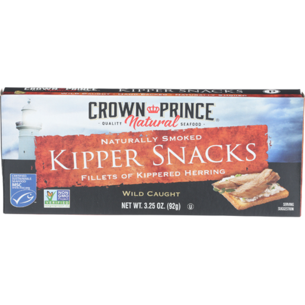 Crown Prince Low Salt Kipper Snacks