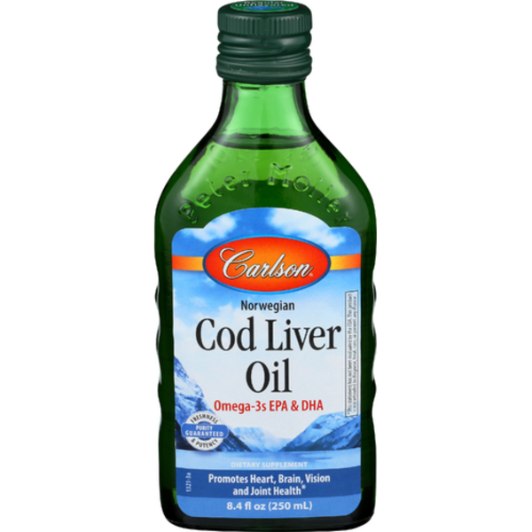 Carlson Labs Norwegian Cod Natural Liver Oil