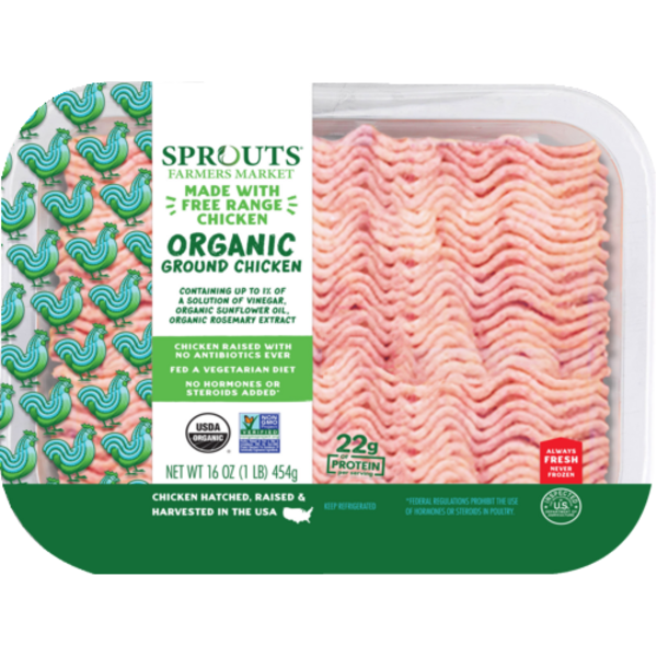 Sprouts Organic Ground Chicken