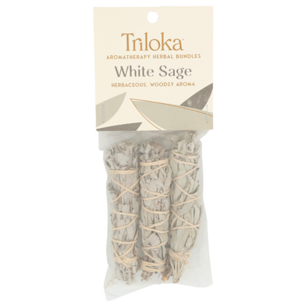 Windrose Triloka White Sage Mini Smudge 3 Pack