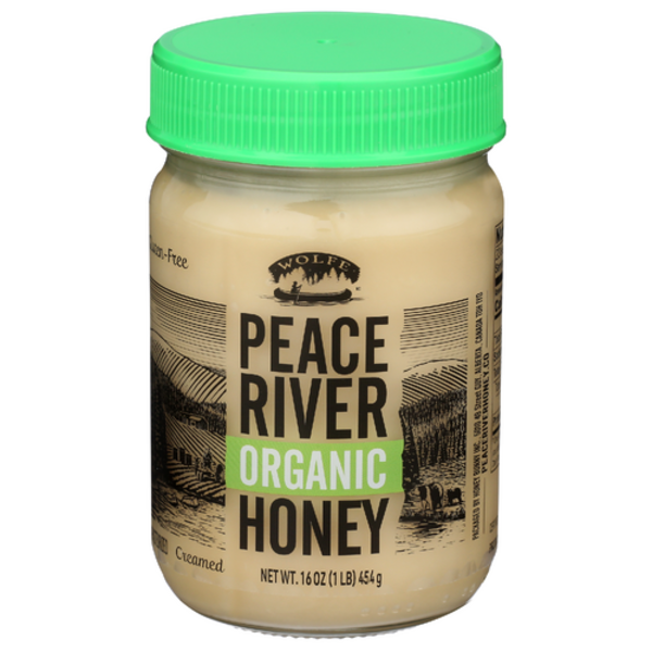 Peace River Honey Organic US Grade A Pure Unpasteruized Creamed Honey