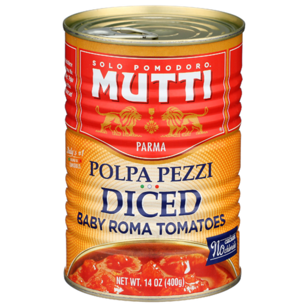Mutti Polpa Pezzi Diced Baby Roma Tomatoes