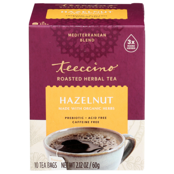 Teeccino Organic Hazelnut Herbal Tea