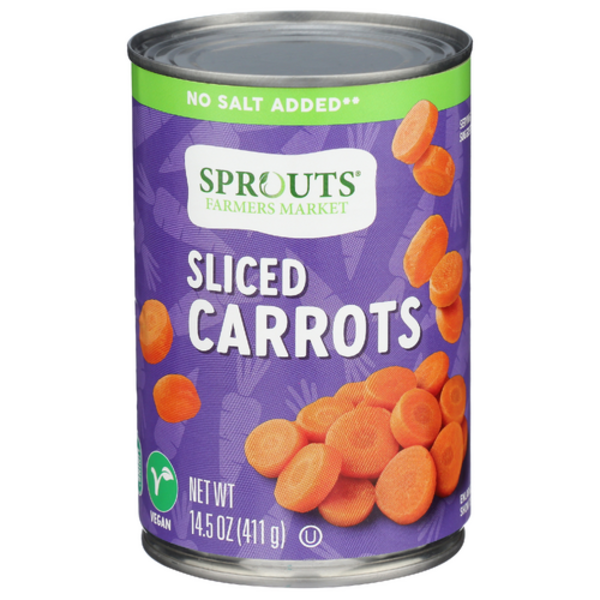 Sprouts No Salt Added Sliced Carrots