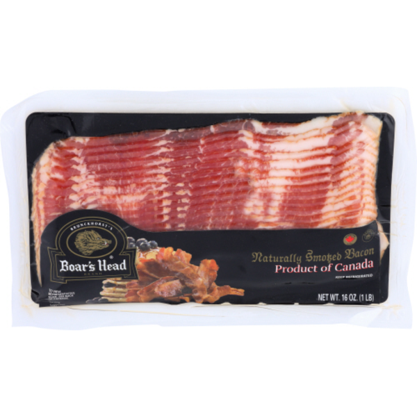 Boar's Head Brand Naturally Smoked Sliced Bacon