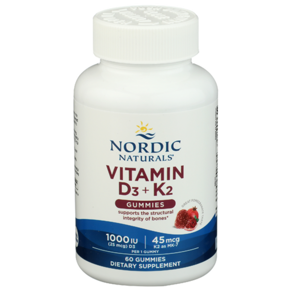 Nordic Naturals D3+ K2 Gummies