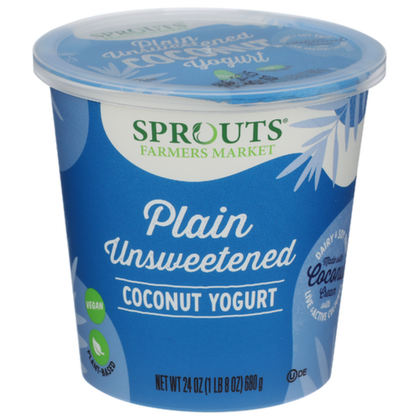 Sprouts Plain Coconut Yogurt
