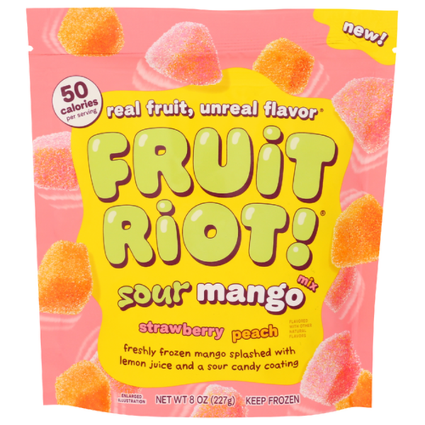 Fruit Riot Strawberry Peach Sour Mango Mix