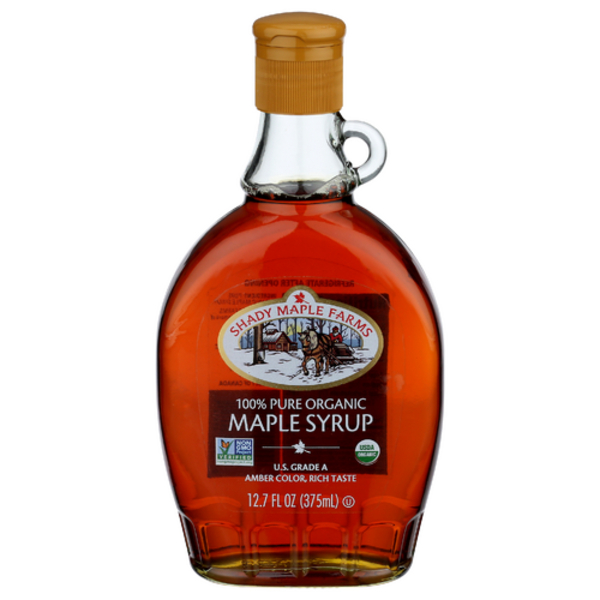 Shadymaple Grade A Pure Organic Dark Maple Syrup