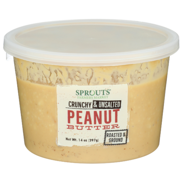 Sprouts Crunchy & Unsalted Peanut Butter