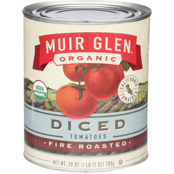 Muir Glen Organic Diced Fire Roasted Tomatoes
