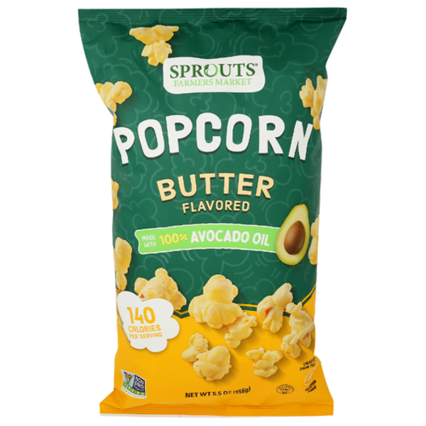 Sprouts Butter Avocado Oil Popcorn