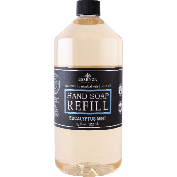 Essenza Naturals Eucalyptus Mint Hand Soap Refill