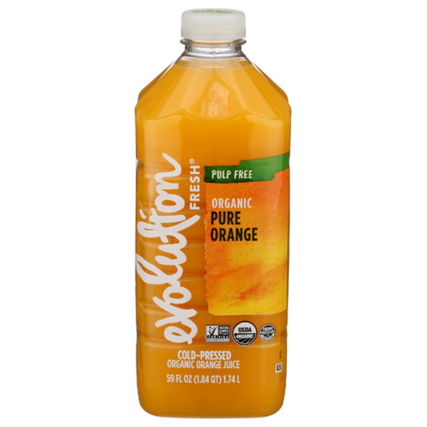 Evolution Fresh Organic Cold-Pressed Pulp Free Orange Juice
