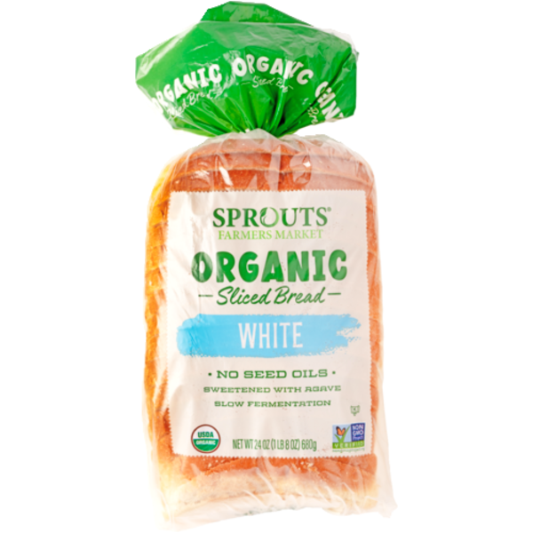 Sprouts Organic Sliced White Bread