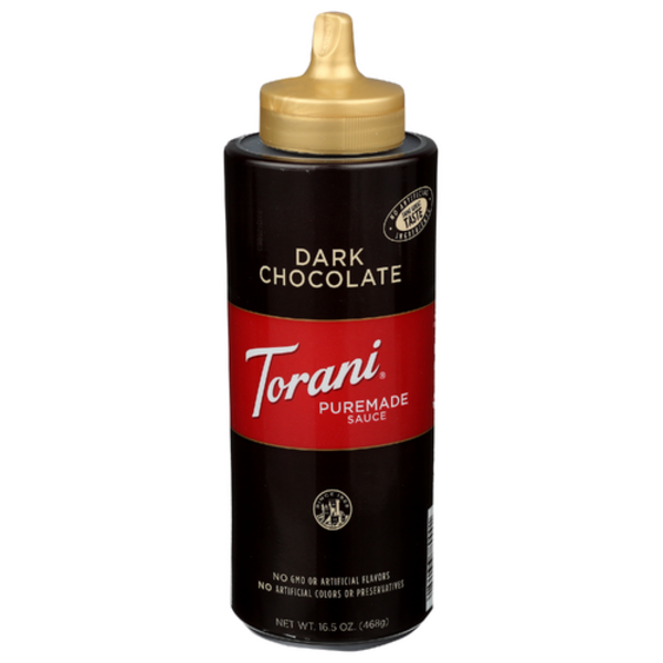 Torani Dark Chocolate Flavored Puremade Sauce