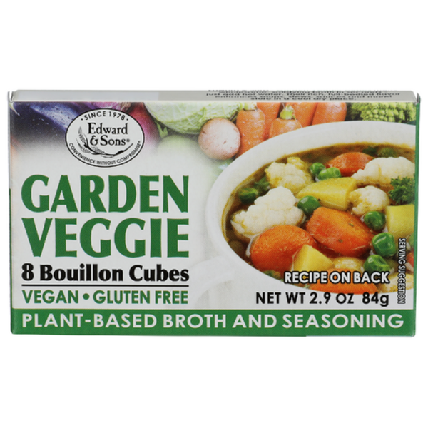 Edward & Sons Garden Veggie Boullion Cubes