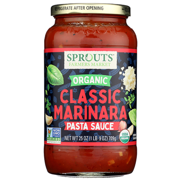 Sprouts Organic Marinara Pasta Sauce