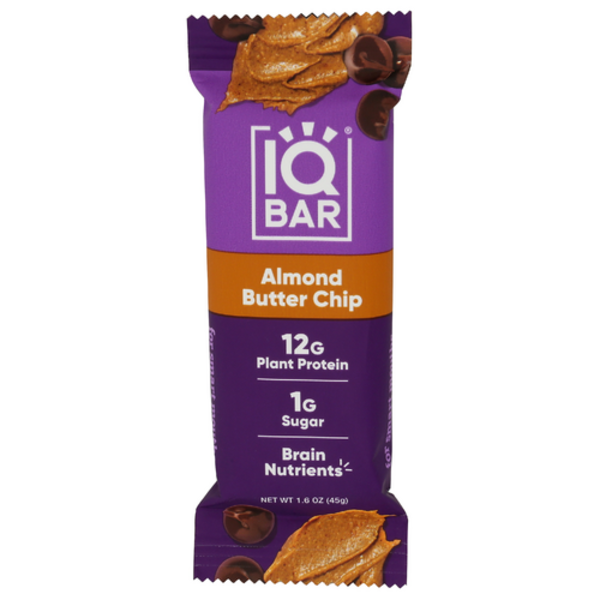 Iq Bar Almond Butter Chip Bar